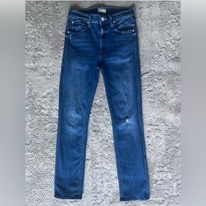 $228 Sz 26 MOTHER The Dazzler Hoover Getalongs Jeans